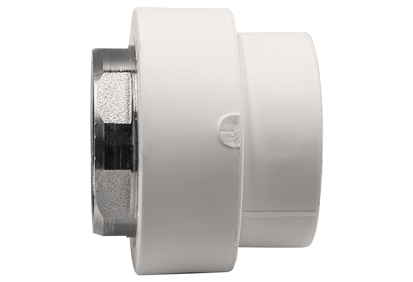 Муфта комб. вн 40х1 1/4'' под ключ EVER® БЕЛЫЙ (Россия)