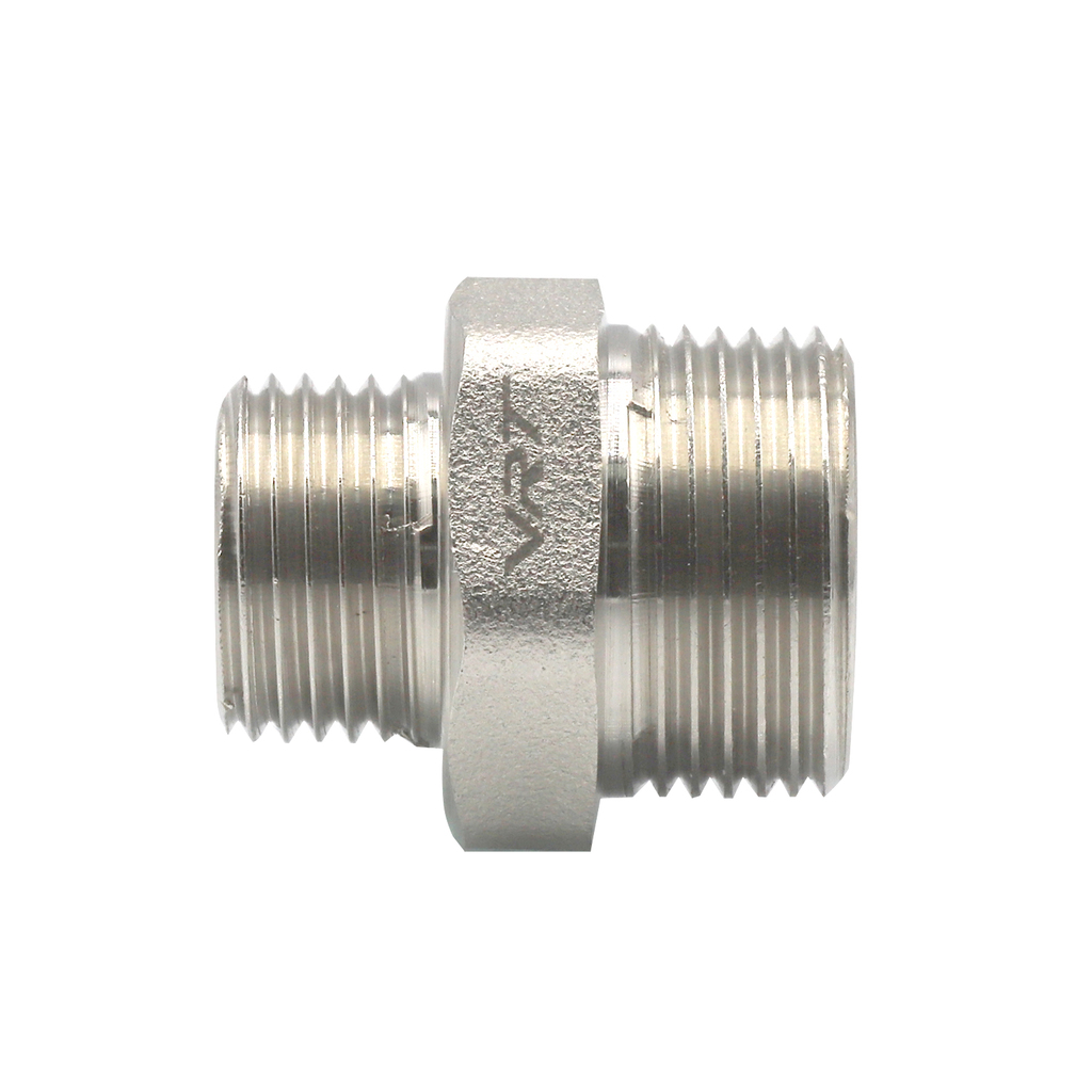 Ниппель переходной 1'' - 3/4'' нар/нар VRT® никель