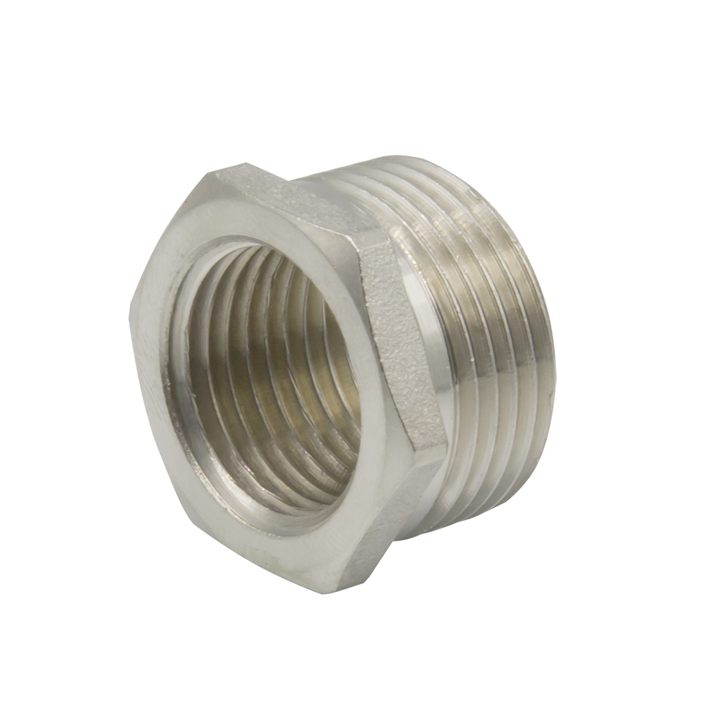 Футорка 3/4'' - 1/2'' нар/вн VRT® никель