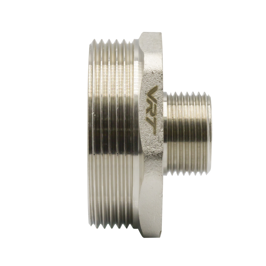 Ниппель переходной 2'' - 3/4'' нар/нар VRT®  никель