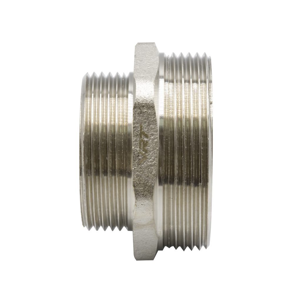 Ниппель переходной 2'' - 1 1/2'' нар/нар VRT® никель