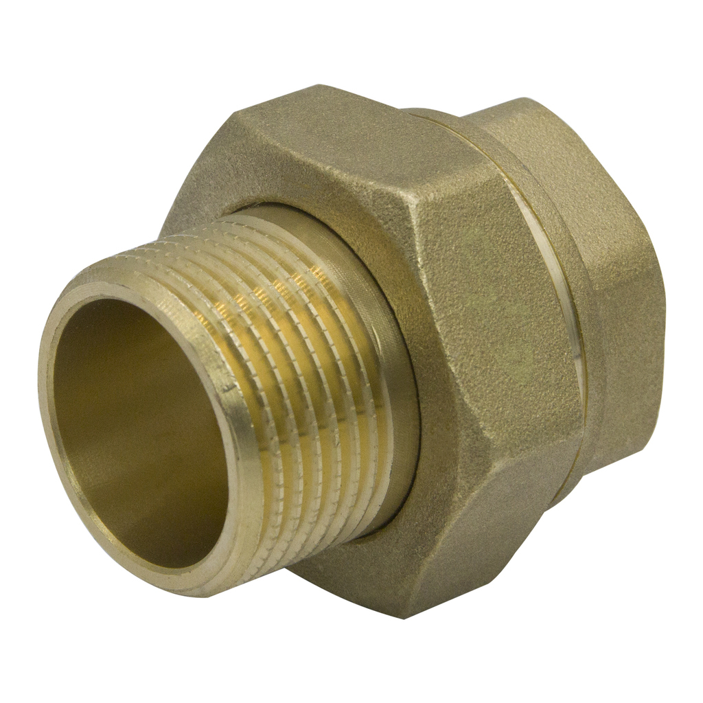 Переходник со сгоном 1'' прямой ЛАТ LEXLINE 25
