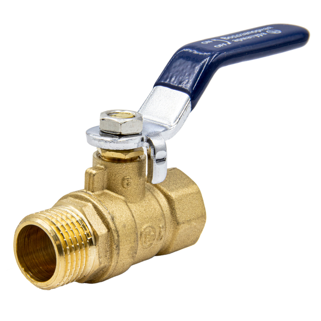 Кран шаровой 1/2'' вн/нар рукоятка RM-L