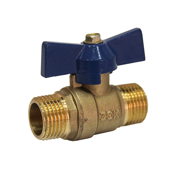 Кран шаровой 1/2'' нар/нар бабочка RM-L