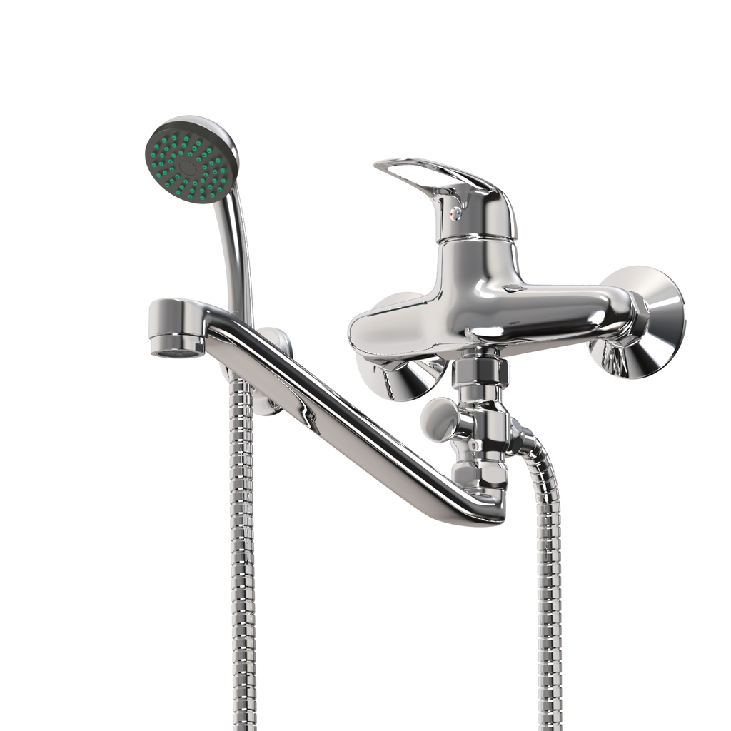 Смеситель для ванны и раковины 40k MIXLINE МЛ05-02 (ML05-02)