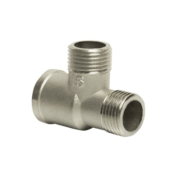 Тройник 1/2'' вн/нар/нар VRT® никель