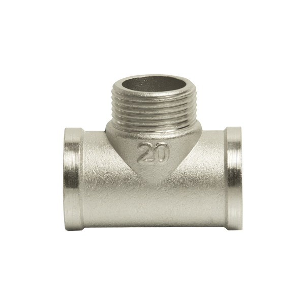 Тройник 3/4'' вн/нар/вн VRT® никель