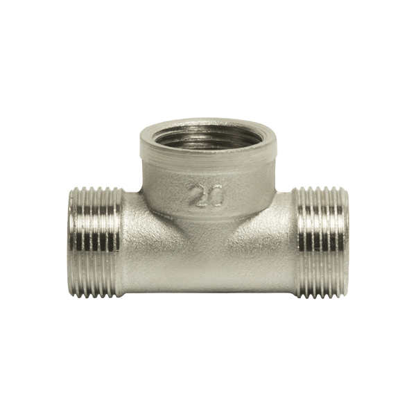 Тройник 3/4'' нар/вн/нар VRT® никель