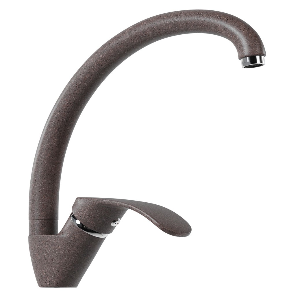 Смеситель для кухни 35к MIXLINE  МЛ-ГС02 (ML-GS02) (307) терракотовый высок. излив