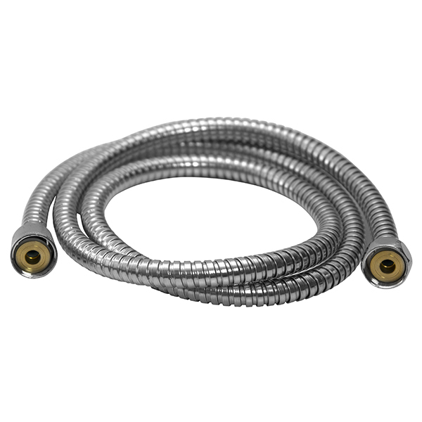 Шланг душевой 150 см имп/кон, EPDM, нерж.сталь, хром. MIXLINE (коробка)^