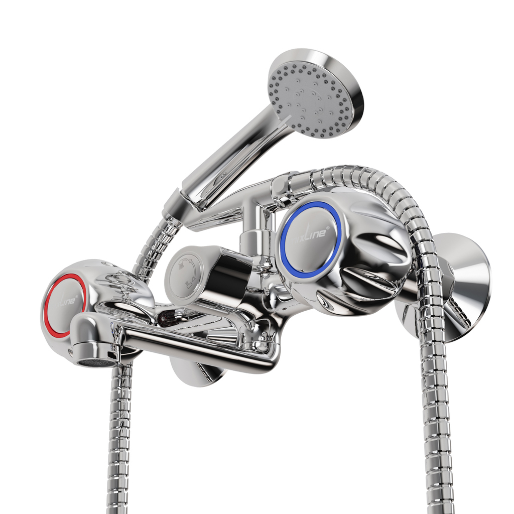 Смеситель для ванны 1/2 кер. MIXLINE ML02-01