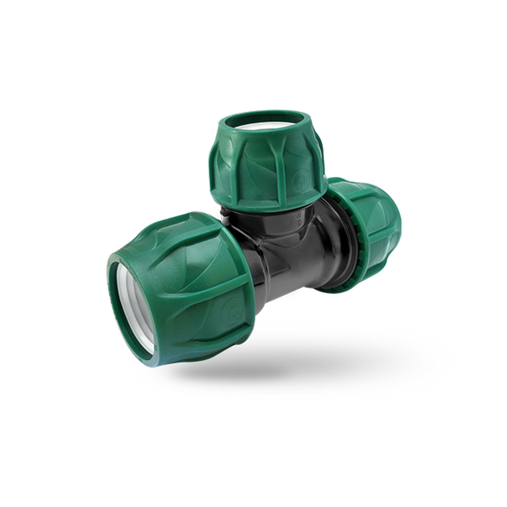 Тройник ПЭ переходной 110х90х110 (обж.) POELSAN GREEN
