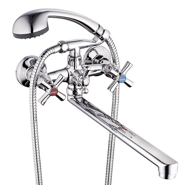Смеситель для ванны и раковины 1/2 кер Glauf QFR7-C722