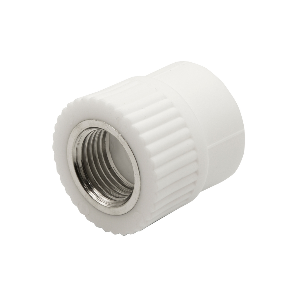 Муфта комб. вн 25х1/2'' EVER® БЕЛЫЙ штрихкод (Россия)