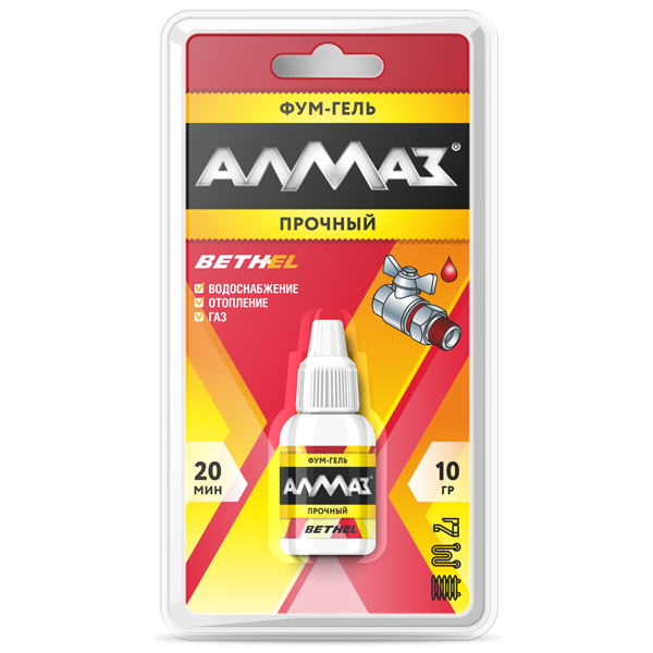 Фум-гель "Алмаз" Прочный 10г (блистер)