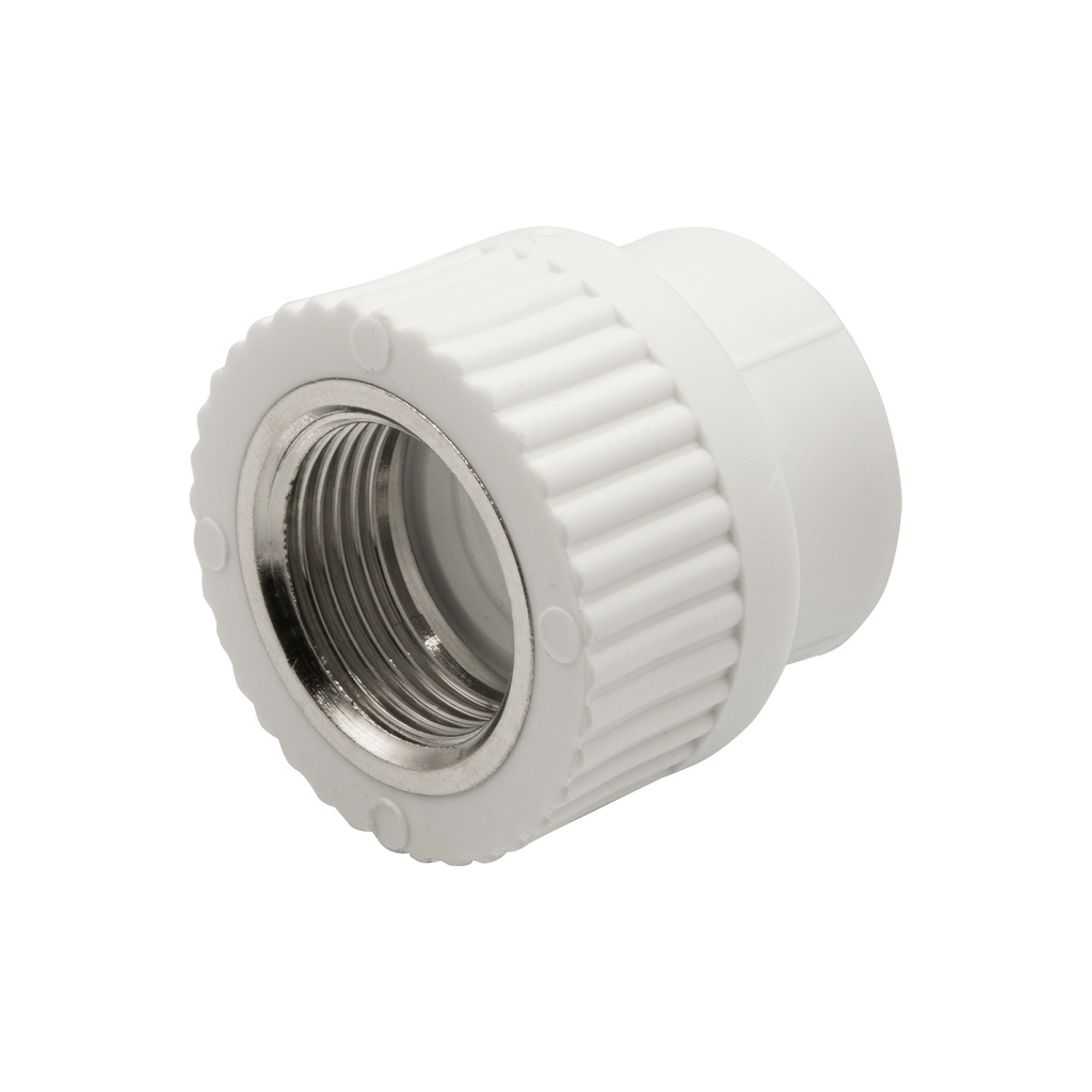 Муфта комб. вн 25х3/4'' EVER® БЕЛЫЙ (Россия)