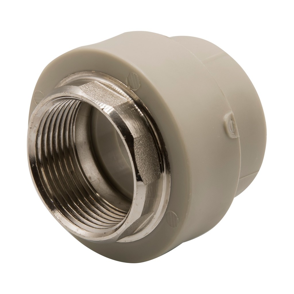 Муфта комб. вн 40х1 1/4'' под ключ EVER® СЕРЫЙ (Россия)