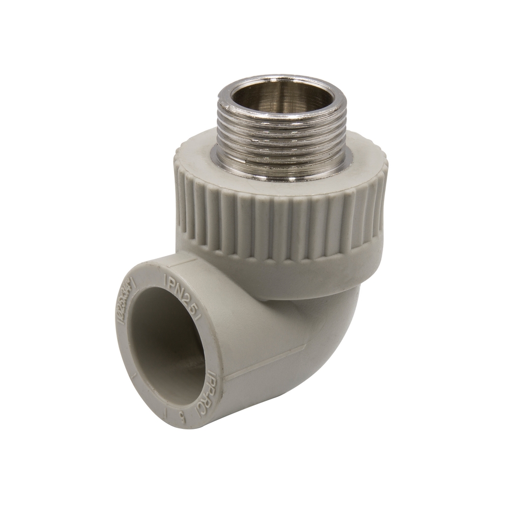 Уголок комб. нар 25х3/4'' EVER® СЕРЫЙ (Россия)
