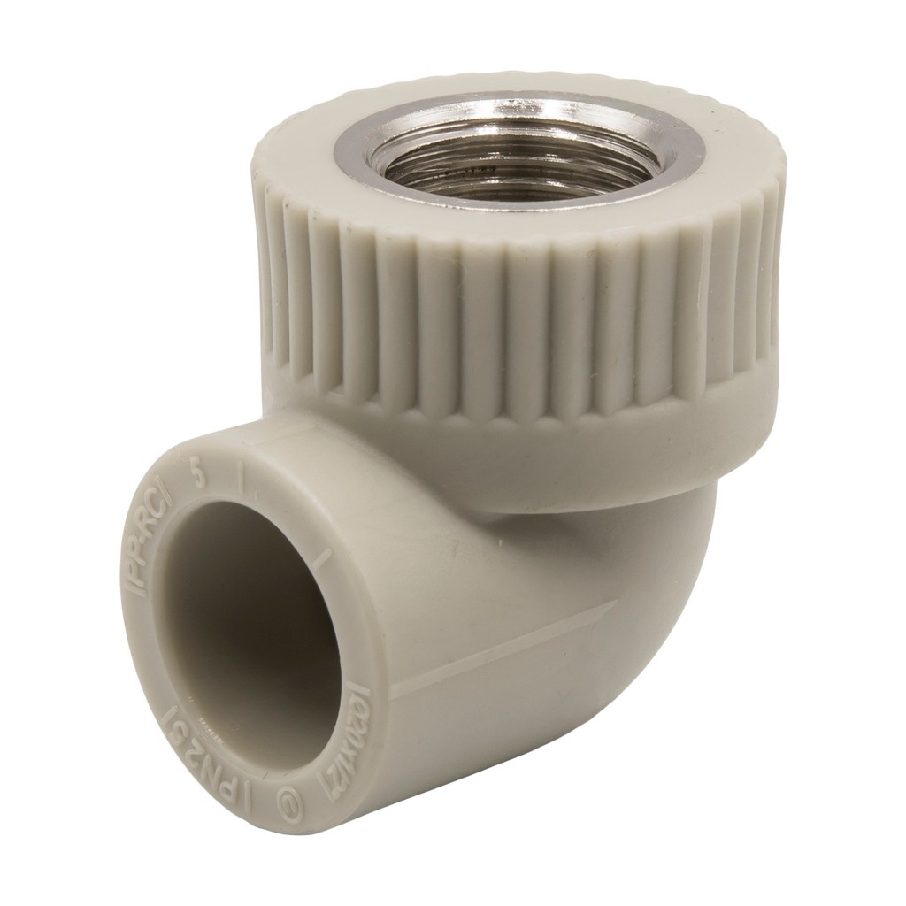 Уголок комб. вн 20х1/2'' EVER® СЕРЫЙ (Россия)