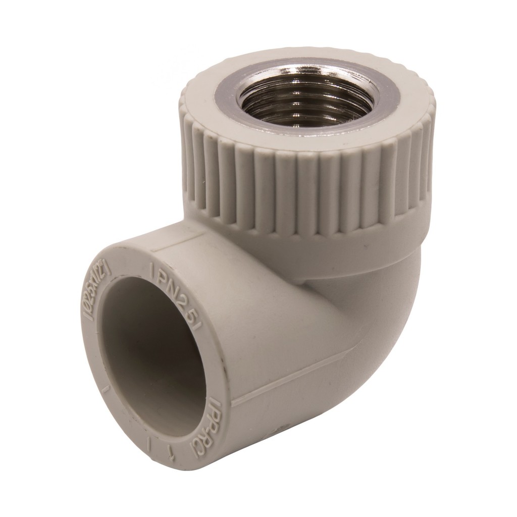 Уголок комб. вн 25х1/2'' EVER® СЕРЫЙ (Россия)