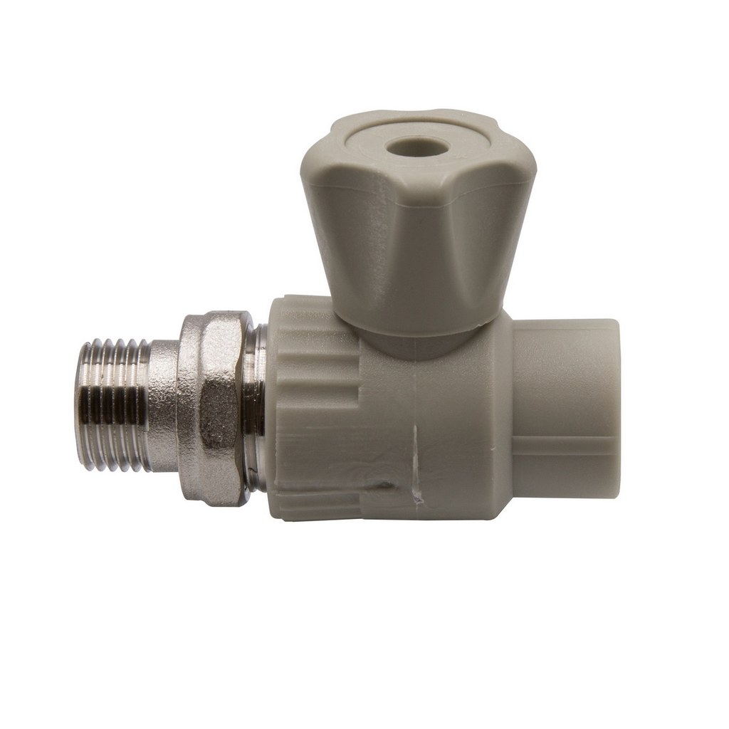 Кран американка шар 20-1/2'' прямой EVER®  СЕРЫЙ (Россия)