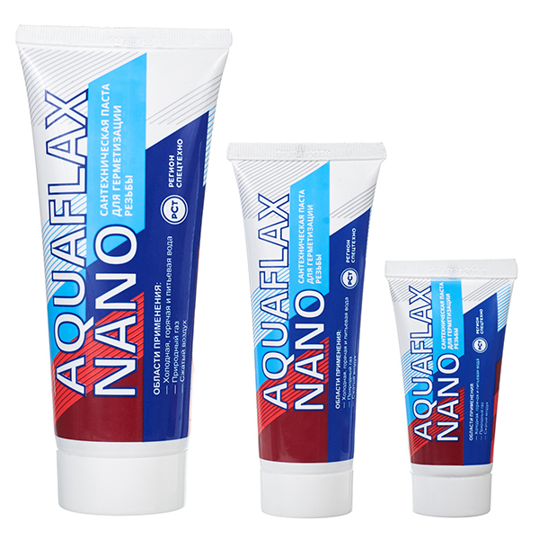 Уплотнительная паста 80г AquaFlax nano