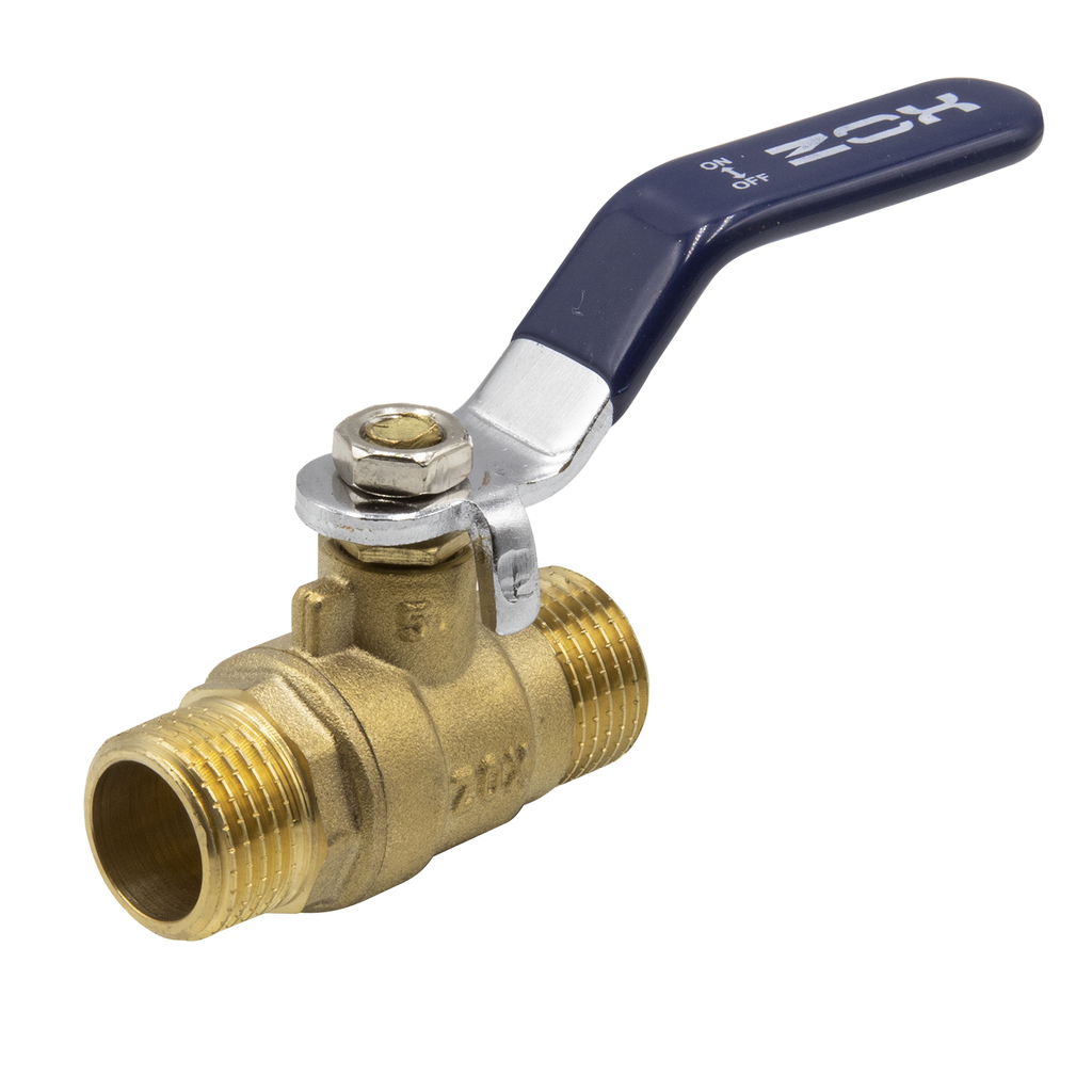 Кран шаровой 1/2'' нар/нар рукоятка RM-L