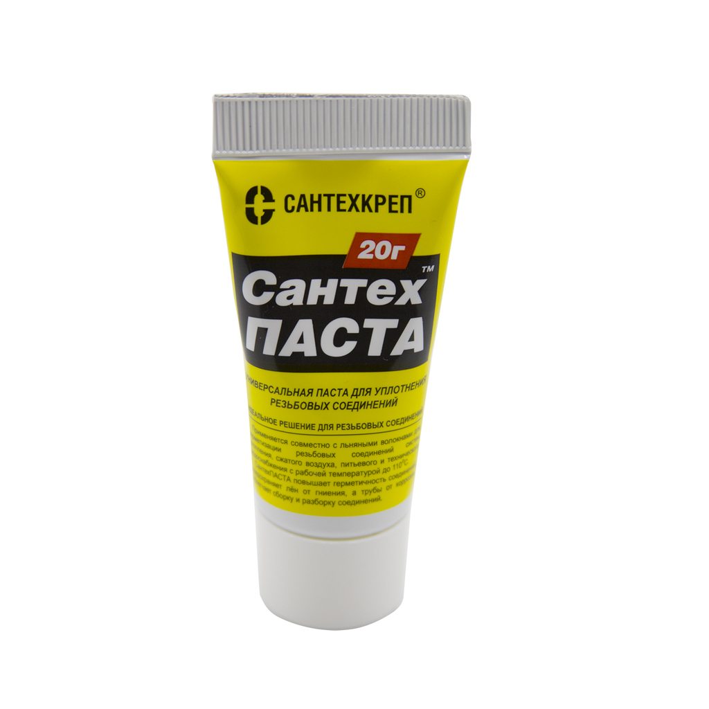 Уплотнительная паста 20г "СантехПаста" туба (Честный знак)