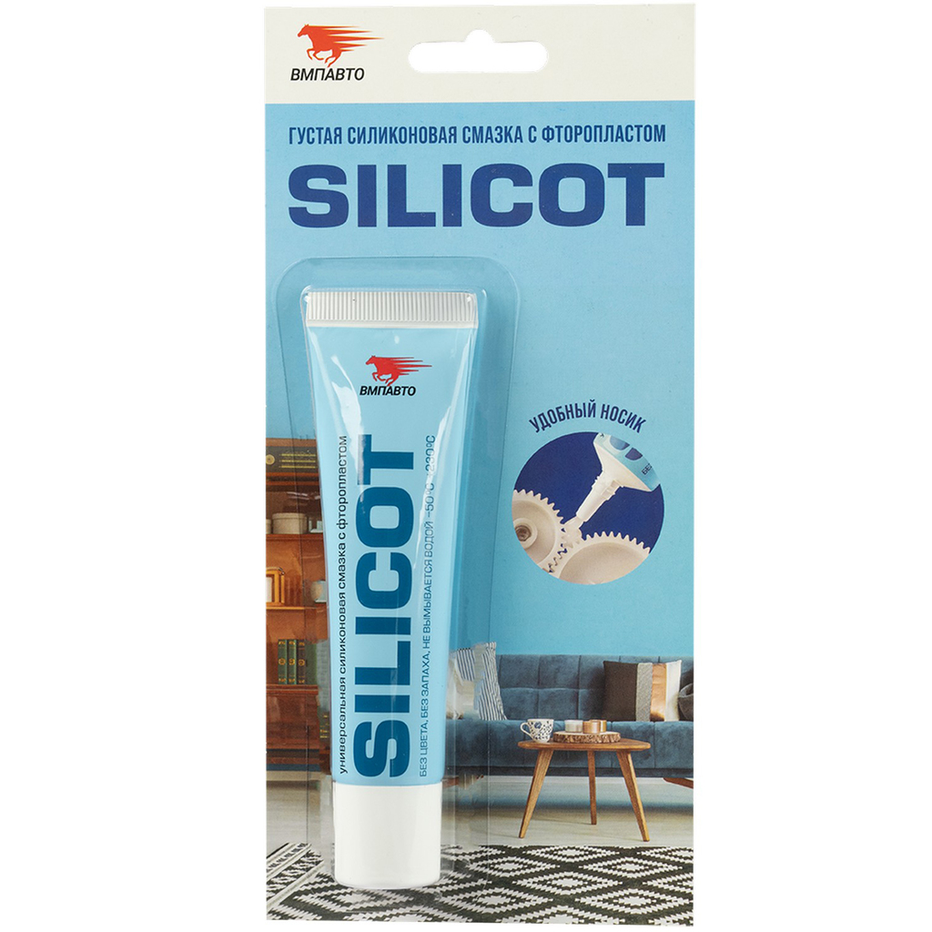 Уплотнительная смазка 30 г SILICOT БЛИСТЕР (Честный знак)