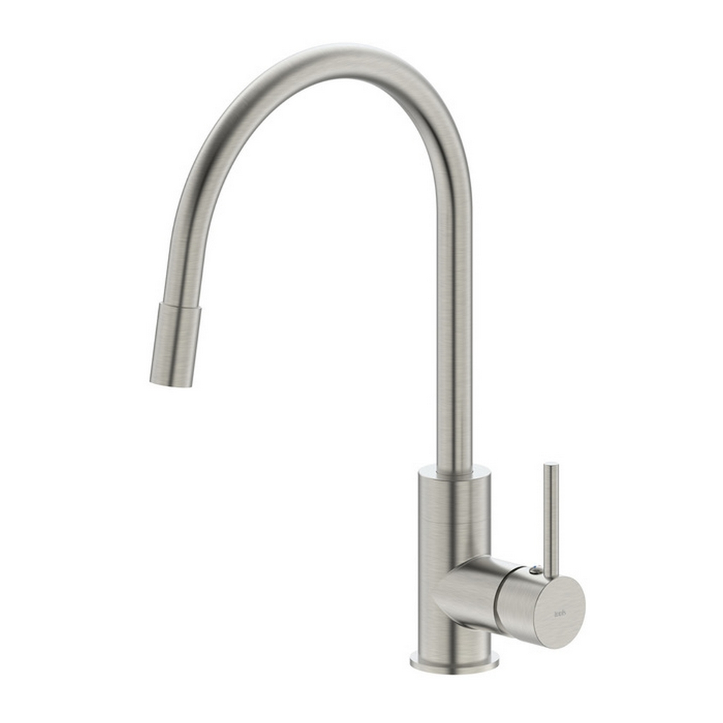 Смеситель для кухни 35к IDDIS K36BNJ0i05 Китчен 360 (Kitchen 360) гибкий силиконовый излив, САТИН