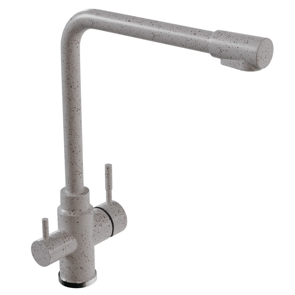 Смеситель для кухни 35к MIXLINE МЛ-ГС13 (ML-GS13) (328) бежевый с вых. для питьевого фильтра