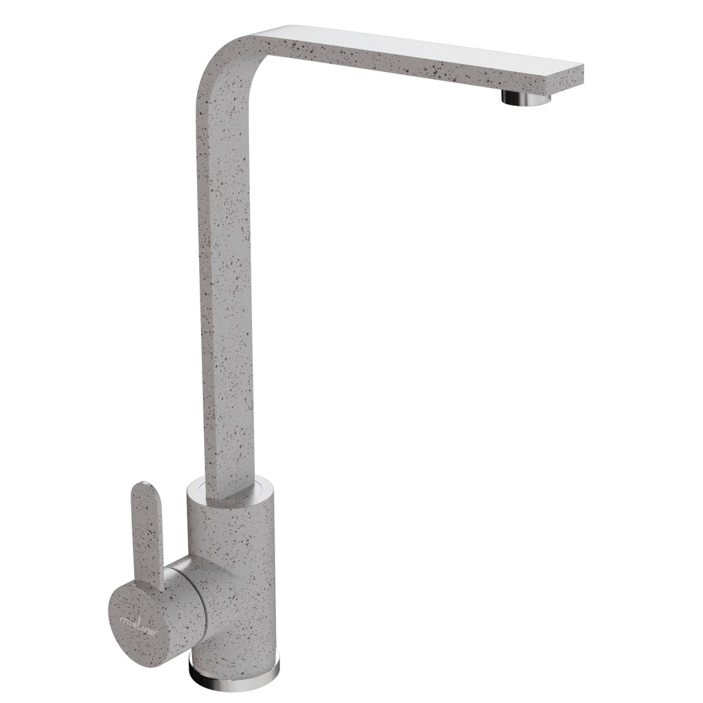 Смеситель для кухни 35к MIXLINE МЛ-ГС14 (ML-GS14) (328) бежевый высок. излив