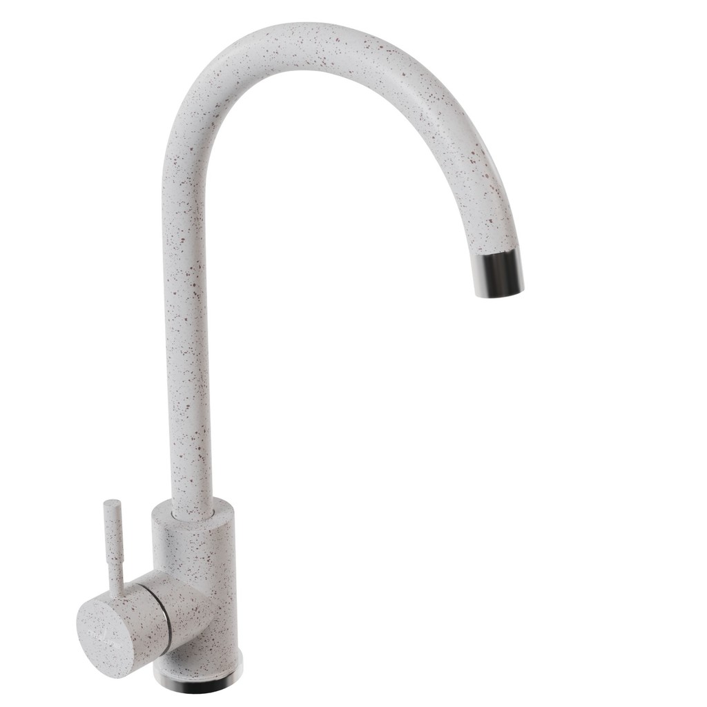Смеситель для кухни 35к MIXLINE МЛ-ГС15 (ML-GS15) (328) бежевый высок. излив