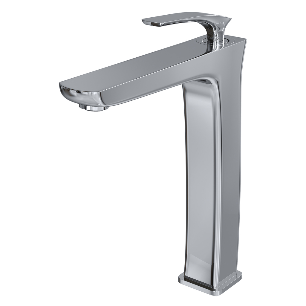Смеситель для раковины 26k MIXLINE МЛ21-042(ML21-042) "Элегия" высокий излив