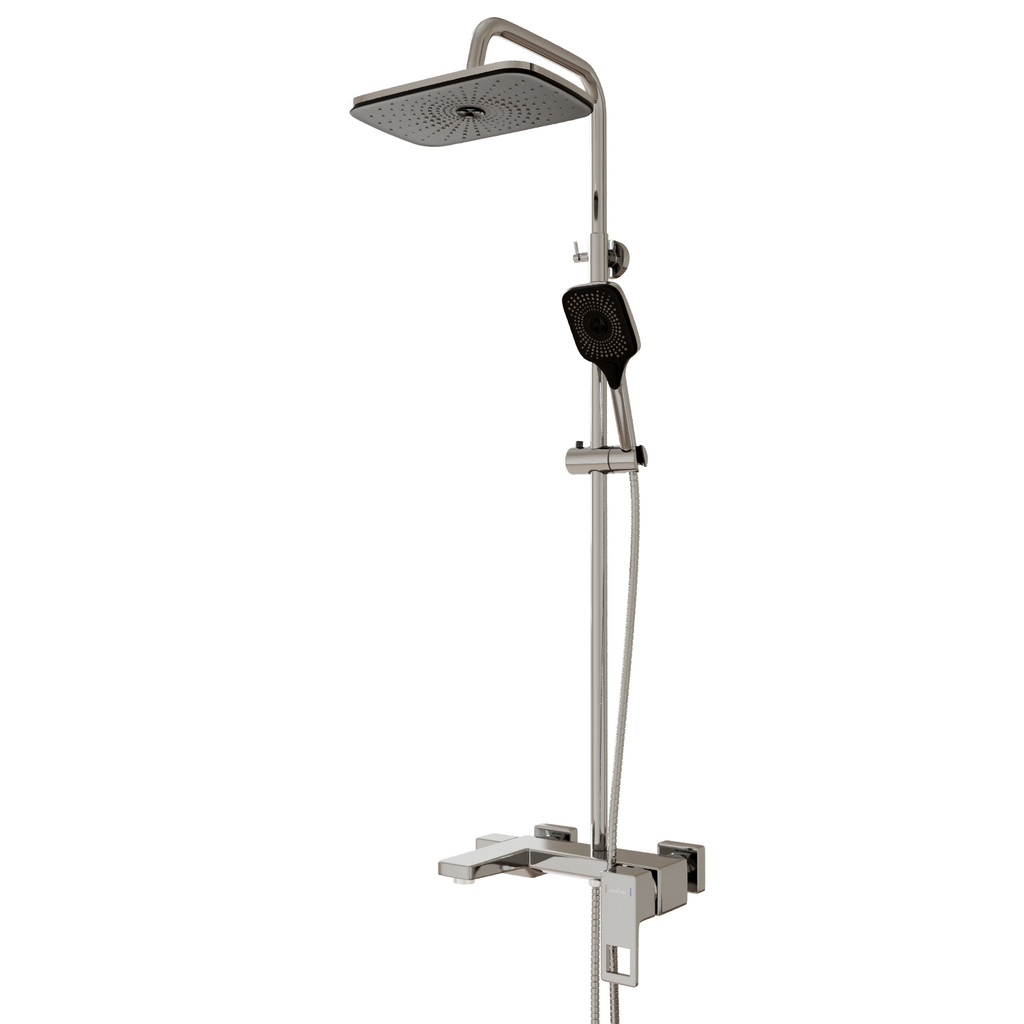 Душевая система 35к MIXLINE МЛ2409(ML2409) излив лейка 3 позиции +лейка "Тропический душ" ХРОМ