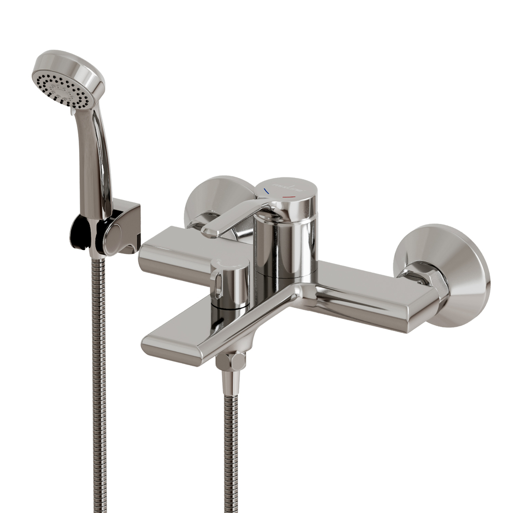 Смеситель для ванны 35k MIXLINE МЛ40-01(ML40-01) "Флат"
