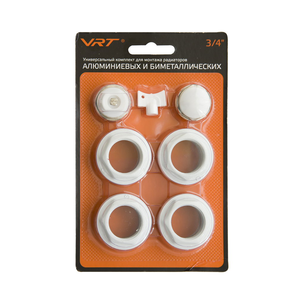 Комплект для радиатора 3/4'' без кронштейнов VRT®