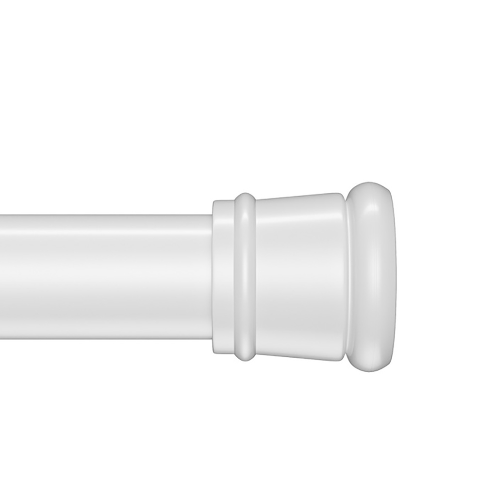 Карниз для ванной белый мат. IDDIS (блистер) 1,10*2,00 SRW0120i14 без колец