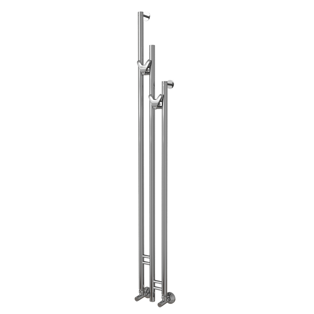 Полотенцесушитель MIXLINE ЗВЕЗДА 2/стар2 150/15 (1/2" ВР,вентиль угловой 3/4''х1/2'' вн/нар)