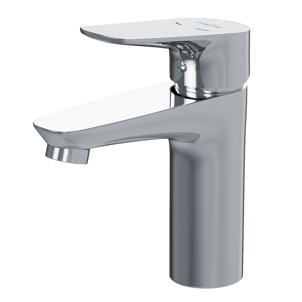 Смеситель для раковины 35k MIXLINE МЛ14-04 (ML14-04) б/отв п/гайку (без подводки)