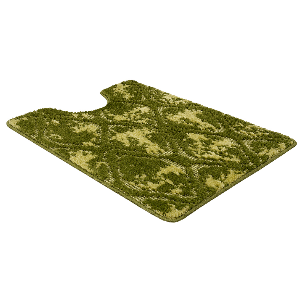 Коврик д/туалета Shahintex Винтаж  60*80 зеленый (02)