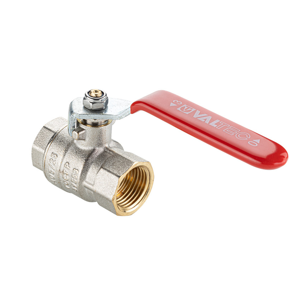 Кран шаровой 1/2'' вн/вн рукоятка VALTEC VT.214S  BASE-ГОСТ