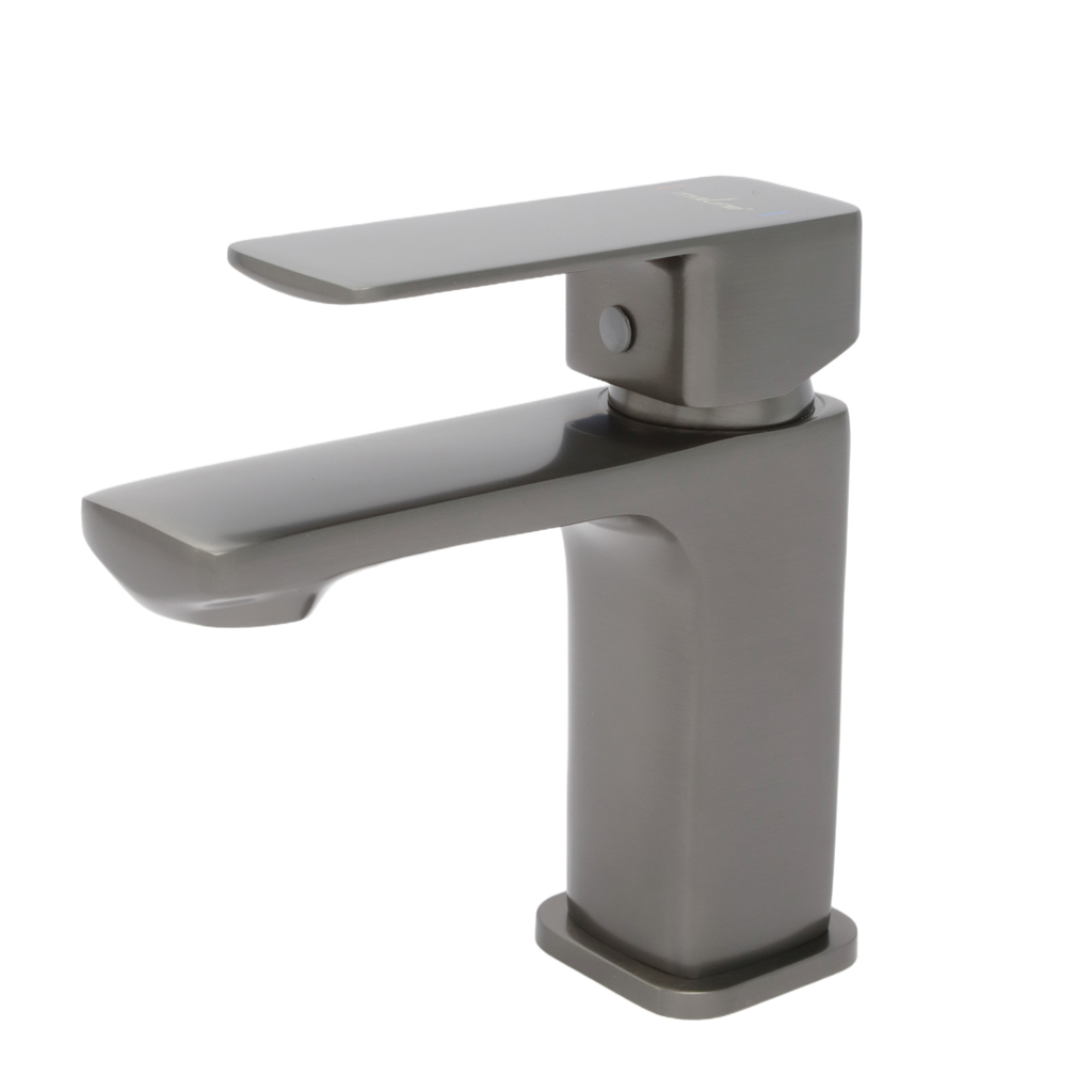 Смеситель для раковины 35k MIXLINE МЛ16-04Г ГРАФИТ  б/отв п/гайку (без подводки)