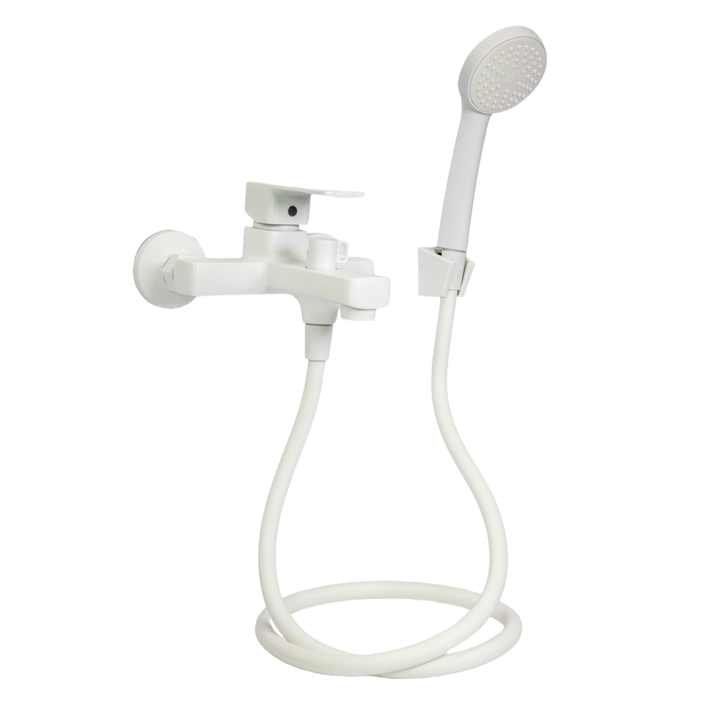 Смеситель для ванны 35k MIXLINE МЛ16-01Б БЕЛЫЙ