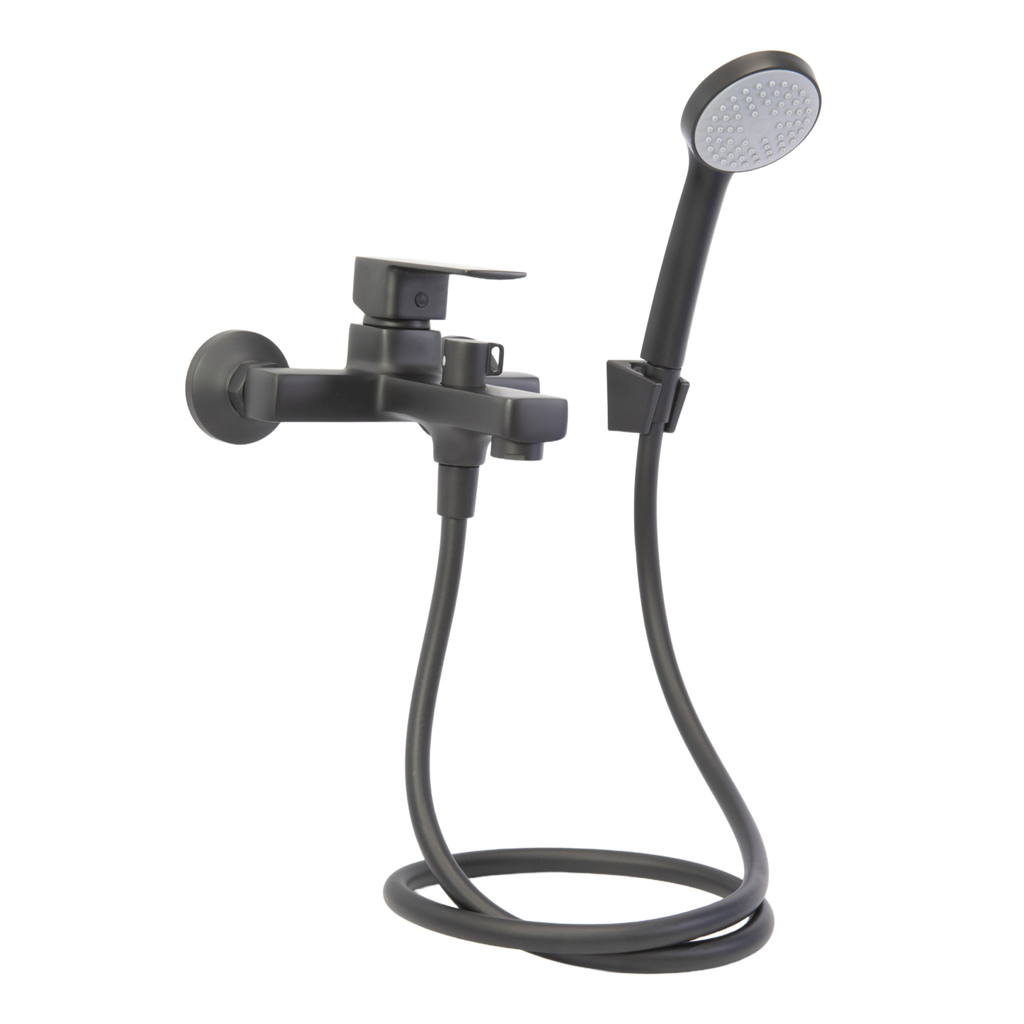 Смеситель для ванны 35k MIXLINE МЛ16-01Ч ЧЕРНЫЙ