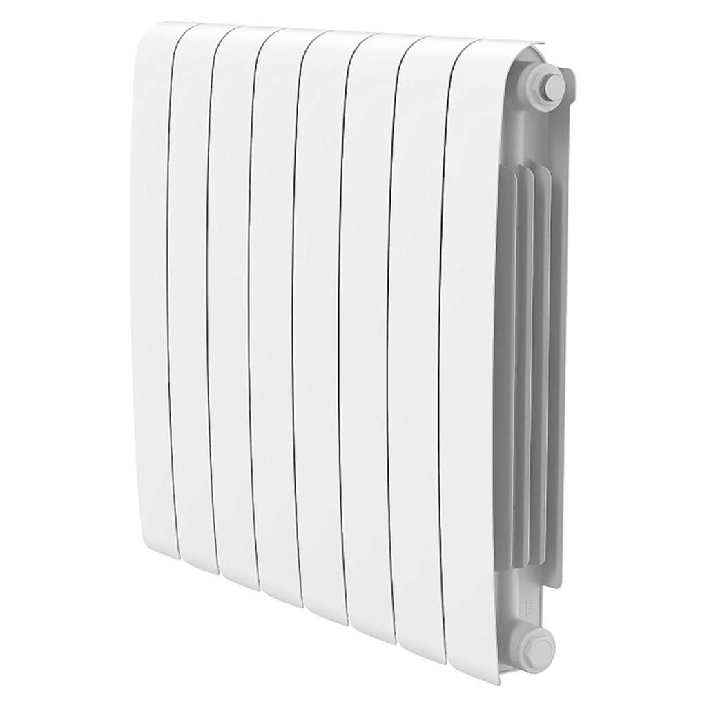 Радиатор биметаллический ROYAL THERMO Eclipse Белый 500*90  8 сек.