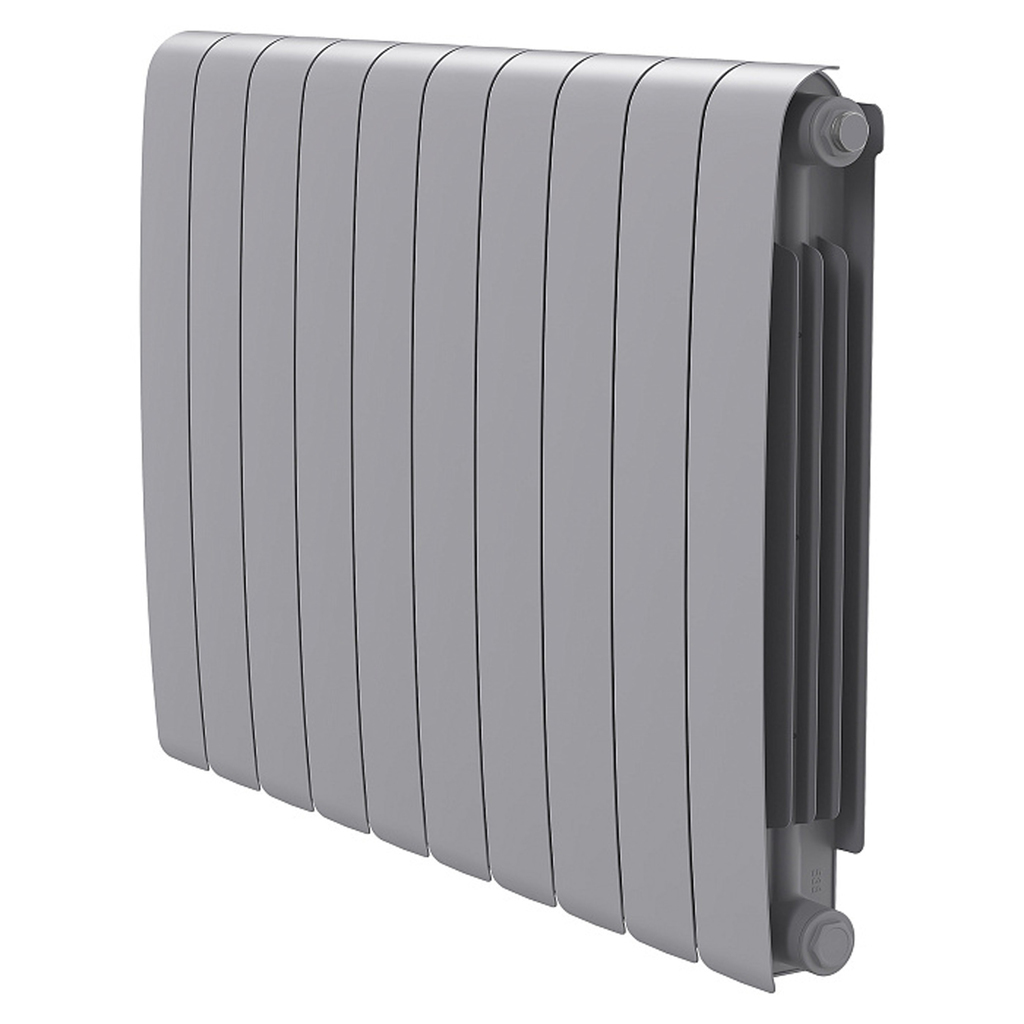 Радиатор биметаллический ROYAL THERMO Eclipse Серебристый 500*90 10 сек.