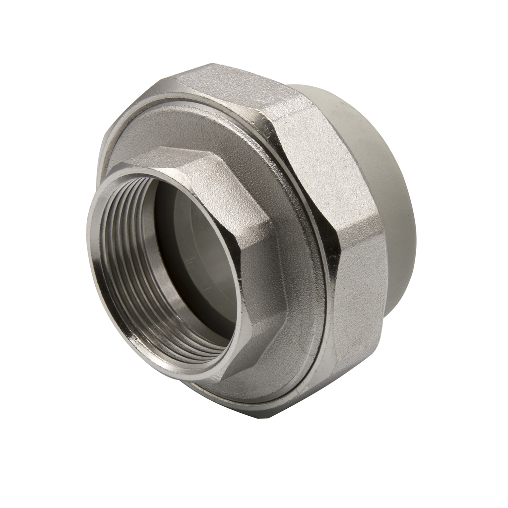 Муфта комб. разъемная, вн 50х1 1/2" EVER® СЕРЫЙ (Россия) штрихкод
