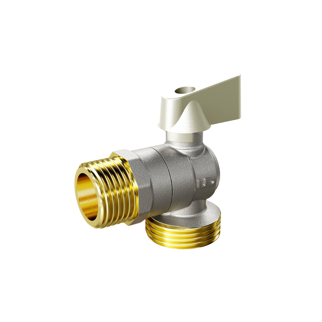 Кран угловой шаровой 1/2'' - 3/4'' нар/нар LD PRIDE