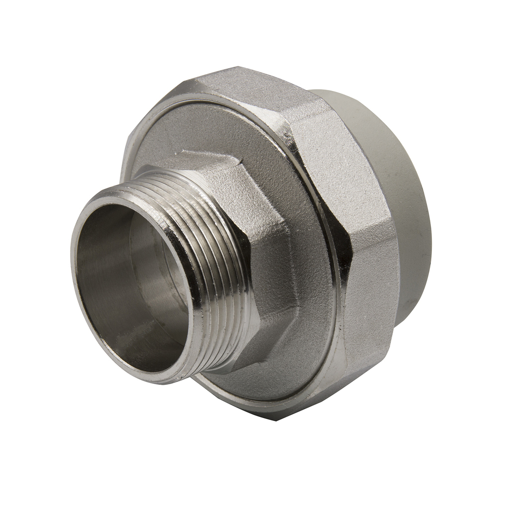 Муфта комб. разъемная, нар 50х1 1/2" EVER® СЕРЫЙ (Россия) штрихкод